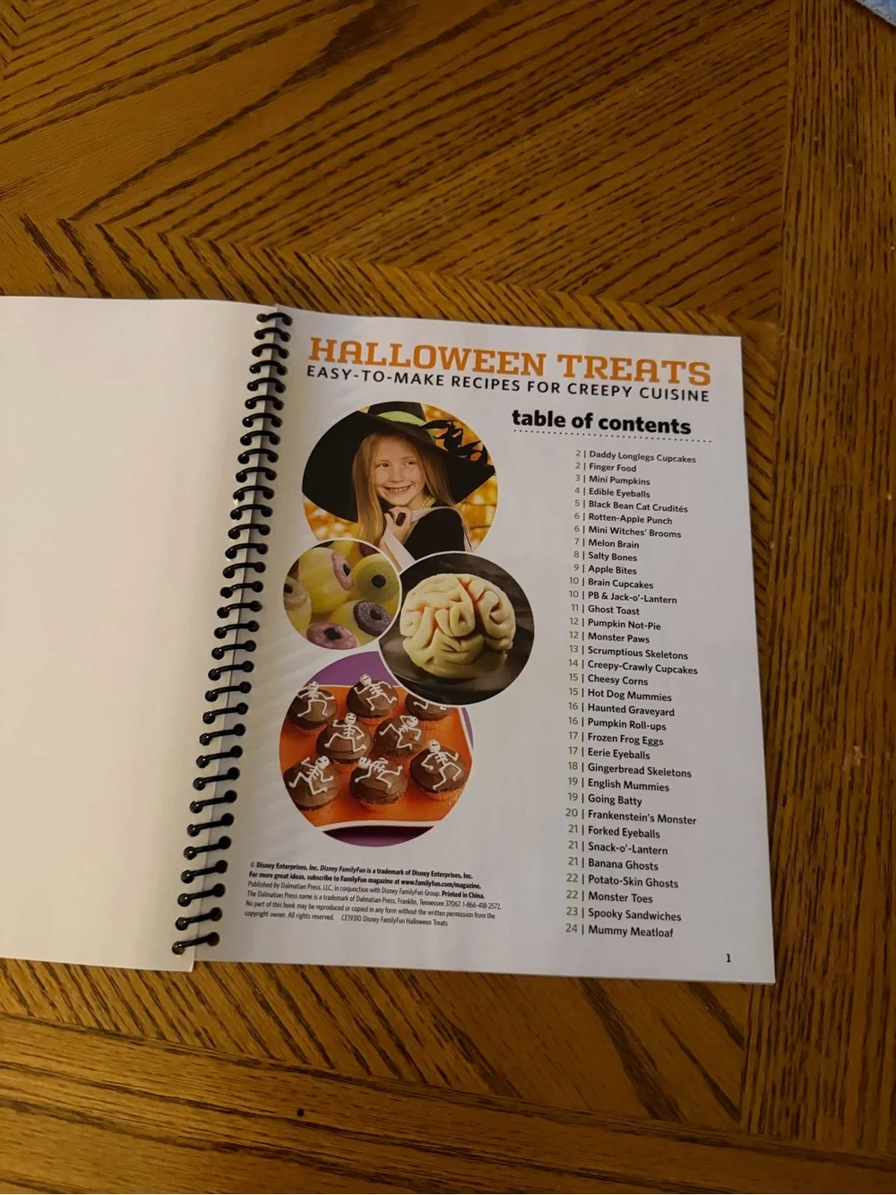Halloween Treats Cooking with Kids Book